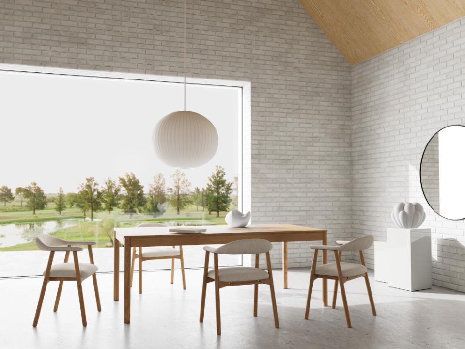 Atlantic Oak Rectangle Dining Table 8 Seat 200x100cm