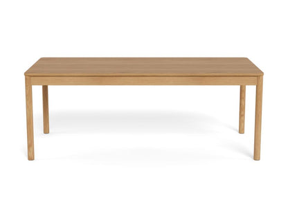 Atlantic Oak Rectangle Dining Table 8 Seat 200x100cm