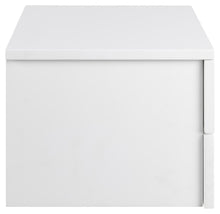 Load image into Gallery viewer, Avignon 2 Drawer Wooden Bedside Wall Table In Black Or White
