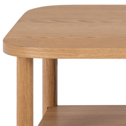 Banbury Long Oak Coffee Table 150 x 50 cm With Shelf