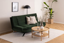 Load image into Gallery viewer, Banbury Round Oak Coffee Table Spacious 80cm With Shelf
