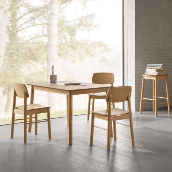 Barlow Oak Dining Chair Set Of 2 Comfortable Curved Wood Chairs IN STOCK NOW