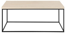 Load image into Gallery viewer, Barossa Marmo Large Coffee Table 110cm x 55cm Cream Travertine Stone Effect
