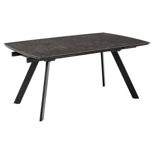 Blackburn Large Extending Dining Table With Ceramic Top And Metal Base 160 To 240cm