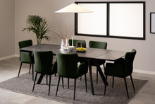 Load image into Gallery viewer, Blackburn Large Extending Dining Table With Ceramic Top And Metal Base 160 To 240cm

