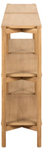 Load image into Gallery viewer, Braidwood Bookcase Shelving Unit In Oiled Oak With 4 Shelves 169x30x88 cm
