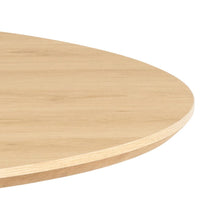 Load image into Gallery viewer, Cadiz Round Oak Dining Table, Metal Legs 4 To 6 Seats 120cm
