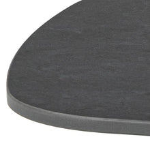Load image into Gallery viewer, Caracas Large Coffee Table In Black Ceramic With Steel Base 120cm
