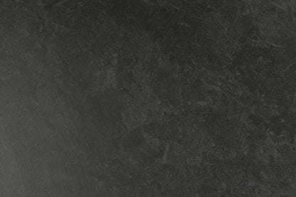 Caracas Large Coffee Table In Black Ceramic With Steel Base 120cm