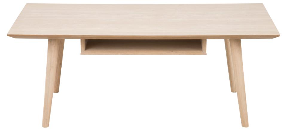 Century Coffee Table In Oak White 115cm