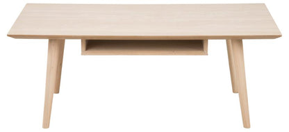 Century Coffee Table In Oak White 115cm