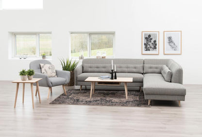 Century Coffee Table In Oak White 115cm