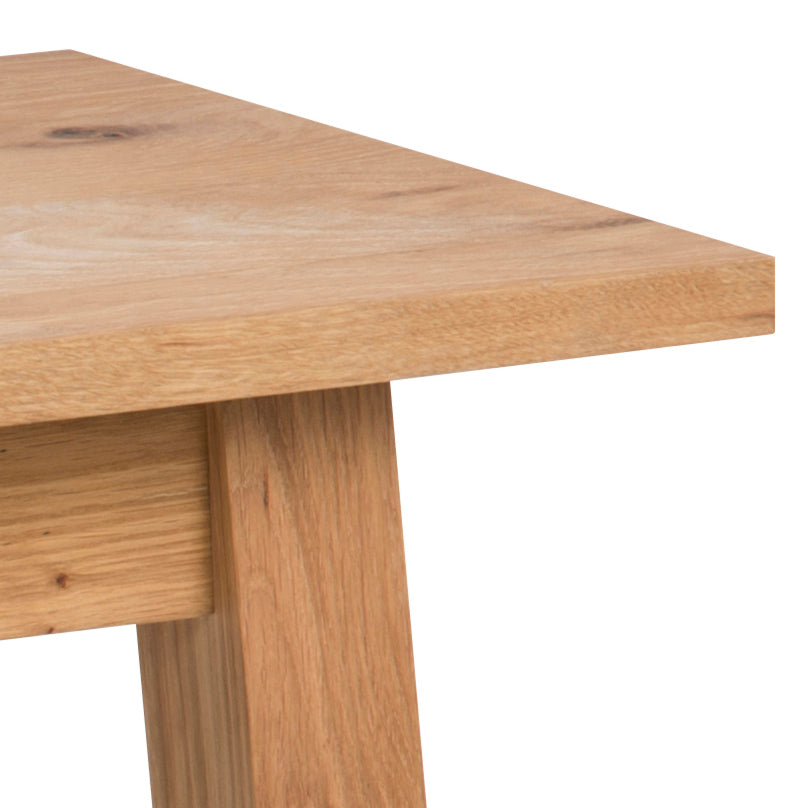 Stylish Chara Oak Bench Oil Treated Modern Dining Furniture Range 110x38x46