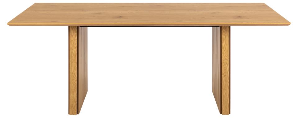 Colima Lamella Rectangular Oak Dining Table Large 210cm x 100cm Top