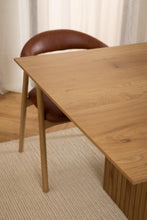 Load image into Gallery viewer, Colima Lamella Rectangular Oak Dining Table Large 210cm x 100cm Top
