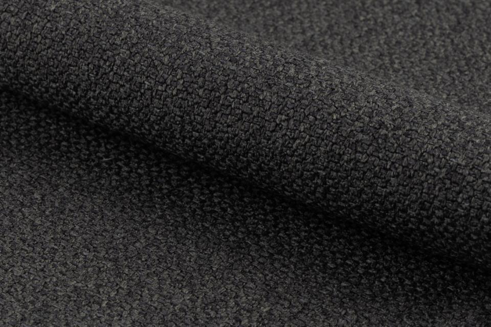 Darlene Dining Chair Dark Grey Fabric Upholstered Swivel With Pocket Springs And Metal Legs
