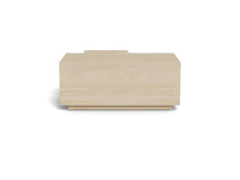 Load image into Gallery viewer, Dice Double Coffee Table Set Large Rectangular And Square Travertine Furniture 100cm
