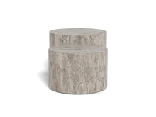 Load image into Gallery viewer, Dice Double Oval Coffee Table Set Large Grey Marble 2 Piece Set 58cm and 50cm
