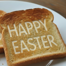 Load image into Gallery viewer, Easter Toast Stamp Set In 2 Fun Designs
