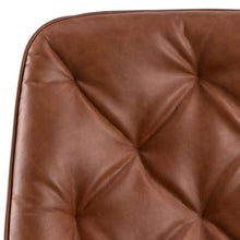Load image into Gallery viewer, Erik Faux Leather Home Office Desk Chair With Armrests, Brake Castors, Gas lift And Swivel
