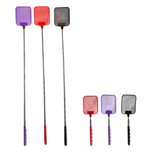 Load image into Gallery viewer, Adjustable Fly Bug Or Insect Swatter Red, Purple Or Black Telescopic Long Home Or Travel
