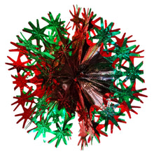 Load image into Gallery viewer, Red Green Foil Christmas Decorations Hanging Garland Xmas Decs Choose From 7 Designs
