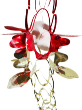 Load image into Gallery viewer, Red Gold Foil Christmas Decorations Hanging Garland Xmas Decs Choose From 7 Designs

