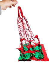 Load image into Gallery viewer, Red Green Foil Christmas Decorations Hanging Garland Xmas Decs Choose From 7 Designs
