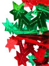 Load image into Gallery viewer, Red Green Foil Christmas Decorations Hanging Garland Xmas Decs Choose From 7 Designs
