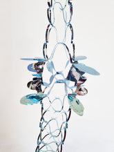 Load image into Gallery viewer, Blue Silver Foil Christmas Decorations Hanging Garland Xmas Decs Choose From 7 Designs
