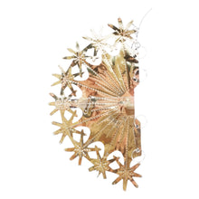 Load image into Gallery viewer, Gold Foil Christmas Decorations Hanging Garland Xmas Decs Choose From 7 Designs
