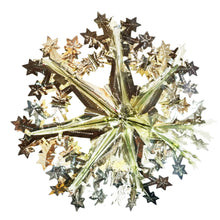 Load image into Gallery viewer, Gold Foil Christmas Decorations Hanging Garland Xmas Decs Choose From 7 Designs
