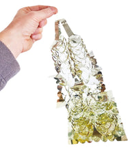 Load image into Gallery viewer, Gold Foil Christmas Decorations Hanging Garland Xmas Decs Choose From 7 Designs
