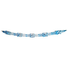 Load image into Gallery viewer, Blue Silver Foil Christmas Decorations Hanging Garland Xmas Decs Choose From 7 Designs
