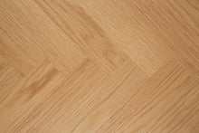 Load image into Gallery viewer, Georgetown Extending Oak Herringbone Rectangle Dining Table Round Oval 120/198x74.5 cm
