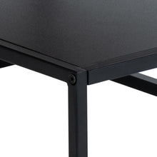 Load image into Gallery viewer, Gila Rectangle Coffee Table With Black Shelf And Metal Base 90 x 60cm

