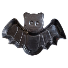 Load image into Gallery viewer, Bat Shaped Plastic Sweetie Tray Candy Dish for Halloween Parties or Trick or Treating
