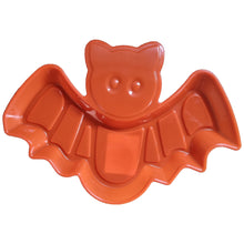 Load image into Gallery viewer, Bat Shaped Plastic Sweetie Tray Candy Dish for Halloween Parties or Trick or Treating
