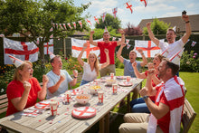 Load image into Gallery viewer, World Cup 2026 England Party Pack -Paper Cups &amp; Plates, Decorations, Fancy Dress and more
