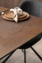 Load image into Gallery viewer, Heaven Extendable Brown Dining Table Spacious Ceramic 168/210 x 90 cm
