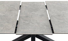 Load image into Gallery viewer, Heaven Extendable Grey Dining Table Large Spacious Ceramic 168/210 x 90 cm
