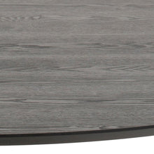 Load image into Gallery viewer, Ibiza Round Black Dining Table Large Spacious 110cm Top And Solid Metal Base
