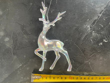 Load image into Gallery viewer, Iridescent Shimmer Stag Hanging Christmas Decoration Magical Reindeer Fairy Tale Themed Xmas Tree Pendant
