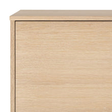 Load image into Gallery viewer, Kensington Display Cabinet In White Oiled Oak With 4 Doors 6 Shelves 120x91x40cm
