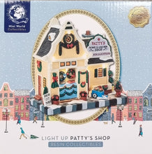 Load image into Gallery viewer, Light Up Restaurant Christmas Village Scene Traditional Winter Large LED Miniature 19cm
