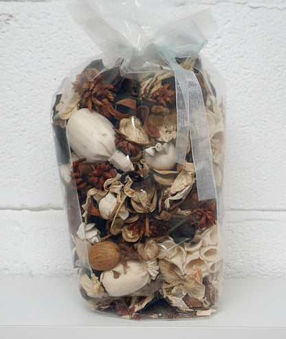 Hand Blended Potpourri In A Gift Bag Choose From 11 Fragrances, Long Lasting Pot Pourri Scent For Your Home