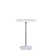 Load image into Gallery viewer, White round table on a white background
