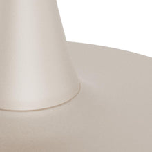 Load image into Gallery viewer, Malta Round Brown Ceramic Designer Dining Table Grey Metal Base
