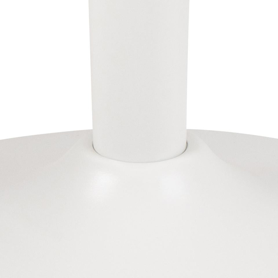Malta Round Coffee Table With White Ceramic Top 60cm