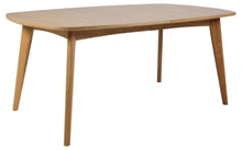 Load image into Gallery viewer, Wooden dining table on a white background
